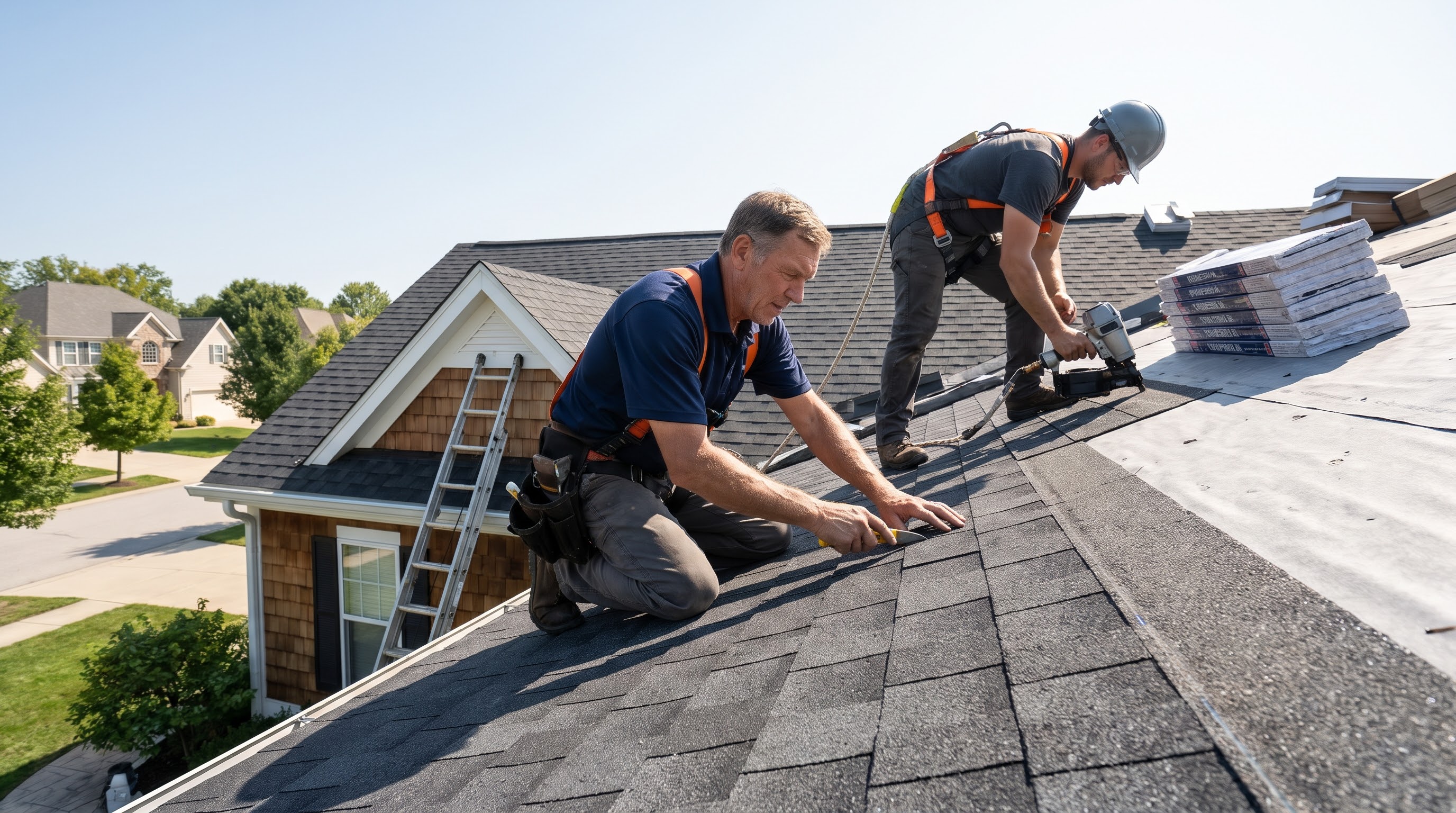 Roofing contractor website concept for Growth